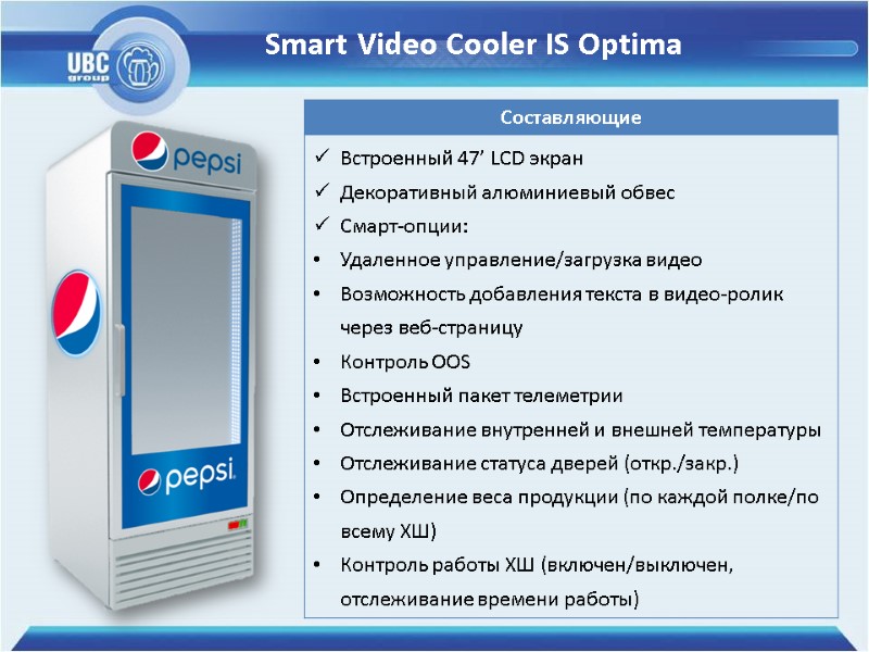 Smart Video Cooler IS Optima